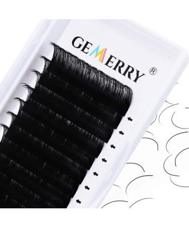 Single eyelashes for eyelash extensions 0.05 C curl length 8-14mm Mix 1: 1 eyelash extensions 1 eyelash Easy eyelashes.