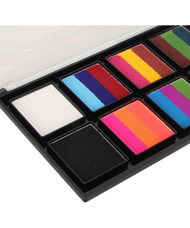  Haofy Haofy Body Paint Palette Water-Based Cream 10 Grids for Face and Body Painting at Parties and Performances - Buy Online on GoSupps.com