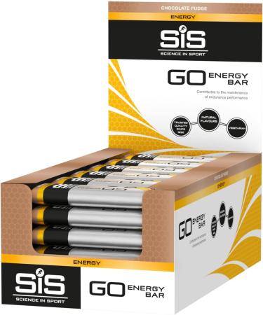 Sis GO Energy Bar - Chocolate Fudge 40gr (30 Bars Box) - Buy Online on GoSupps.com