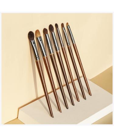 Makeup brushes 7-piece makeup kit full professional tapered applicator brush natural hair goat eye shader Makeup brush set
