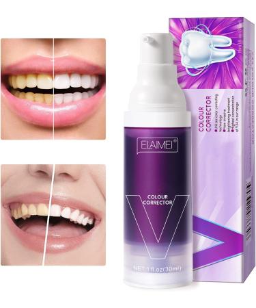 Blueberry Foam Toothpaste for Teeth Whitening - Stain Remover & Color Corrector (1PCS) - Buy Online on GoSupps.com