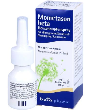 MOMETASON Beta Hay Fever Spray 50 g | 140 Sprays | Relief from Allergies | Fast International Shipping - Buy Online on GoSupps.com