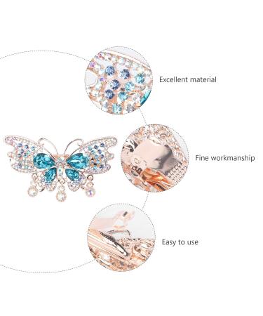 Frcolor Rhinestone Glitter Butterfly Hairpins - Sparkling Hair Accessories for Girls & Women | Perfect for Christmas & Birthday Party Favors - Buy Online on GoSupps.com