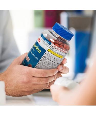 Timely Ibuprofen 200mg - 1000 Tablets | Pain Relief & Fever Reducer for Adults | Comparable to Advil | Headache, Menstrual Pain, Tooth & Muscle Aches - Buy Online on GoSupps.com