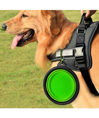 Buy Zuofeng Reisenapf Foldable Dog Water Bowl - Portable Silicone Feeding Set for Cats & Dogs | 3 Colors: Blue Green Red | International Shipping Available - Buy Online on GoSupps.com