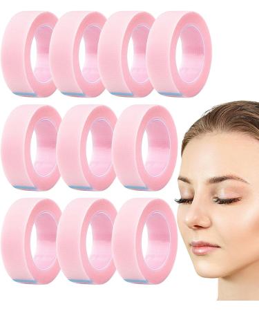 Grafting Eyelash Tape | Lash Extension Adhesive Tapes - Portable Lashes Tool Grafting Eyelash Isolation Tape for Women and Girls Shakven 10 packs Pink - Buy Online on GoSupps.com