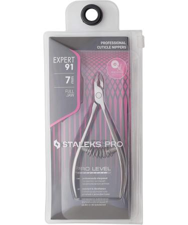 STALEKS PRO Expert 91 cuticle nipper 7mm working part manicure tool NE-91-7 - Buy Online on GoSupps.com
