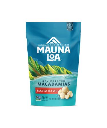 Mauna Loa Dry Roasted Macadamias Hawaiian Sea Salt 4 oz (113 g)