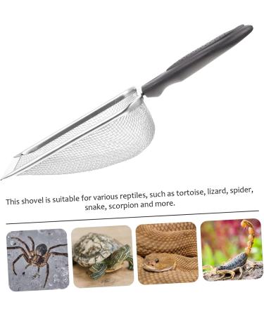 INOOMP 2 Pcs Pet Cleaning Tools Absorber Excavator Reptile Litter Cleaner Sand Seive Tank Stainless Steel 27X10X5CMx2pcs Blackx2pcs - Buy Online on GoSupps.com