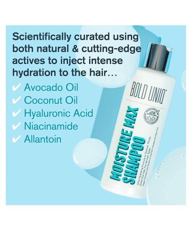 Hydrating Shampoo for Dry Hair - Adds Moisture, Shine, and Repair. Vegan & Cruelty-Free Formula for Colored, Curly, and Frizzy Hair - 8 Fl.Oz - Buy Online on GoSupps.com