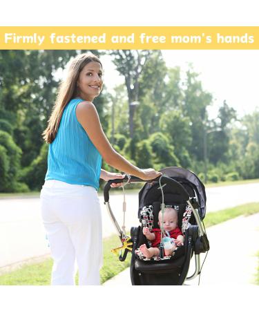 5 PCS Adjustable Silicone Pacifier Chain - BPA-Free Baby Cup Catcher & Stroller Toy Holder in 5 Colors | International Shipping - Buy Online on GoSupps.com