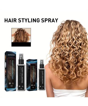 Natural Plant Protein Hair Thickening Spray Styling Gel & Hairspray Long Lasting Bright Non Greasy Non Sticky Instant Volumizing Hair Spray Fluffy Volume Lift Hair Spray for Women Men - Buy Online on GoSupps.com