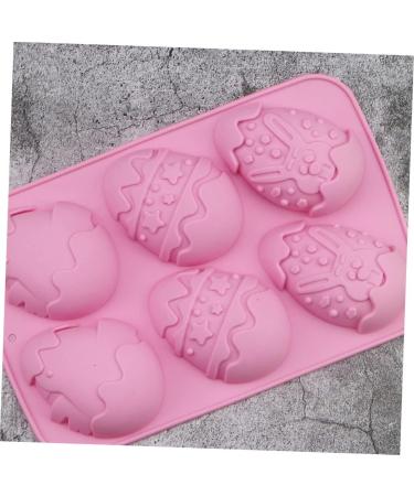 Zerodeko 2pcs Sugar Craft Gum Paste Chocolate Molds Cakesicles Mold Gummy Mold Easter Baking Mold Rabbit Decor Cake Molds Silicone Silicon Cake Chocolate Candies Biscuit Pink - Buy Online on GoSupps.com