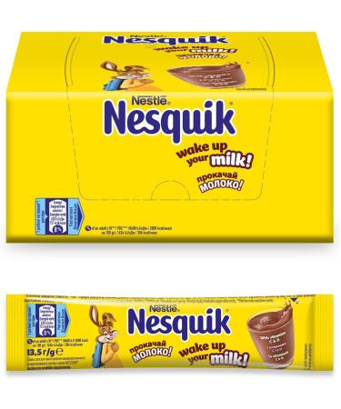 BOISSON CHOCOLAT CACAO NESQUIK FABRIQU E PAR NESTLE EU CONSERVATION LONGUE (60 Sachets x 13.5g) - Buy Online on GoSupps.com