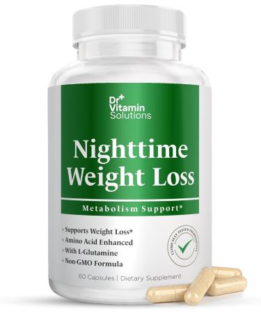 DR VITAMIN SOLUTIONS Thermogenic Fat Burner & Nighttime Weight Loss Pills for Women Waist Trimmer & Supplements for Bloating for Women & Men 120 Capsules - Buy Online on GoSupps.com