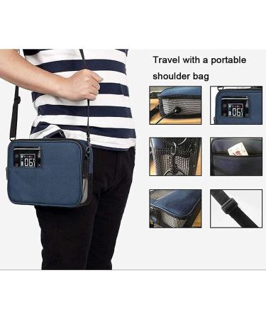 Electric Cooler Medication Insulin Cooler Suitable Insulin Cooler Case and Portable Insulin Cooler Bag for Travel/Interferon/Drug Storage 2*battery - Buy Online on GoSupps.com