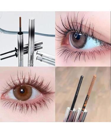 Vivavogue Lash Kapeine Iron Wand Mascara Vervaci Iron Rod Mascara Waterproof Vervaci Mascara 3d Curling Eyelash Iron Mascara with Eyelash Curler Long-Lasting and Smudge (2*Brown) - Buy Online on GoSupps.com