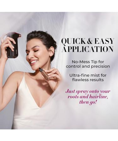 Buy LUMINESS Breeze Airbrush Haircare Stylus Head - Black & Berry | Ultra-Fine Mist for Flawless Application No-Mess Tip | International Shipping Available - Buy Online on GoSupps.com