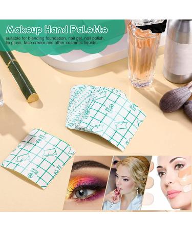 100pcs Self Adhesive Makeup Hand Palette - Waterproof PU Film Stickers for Clean Application | Prevent Dirt Spread - Buy Online on GoSupps.com