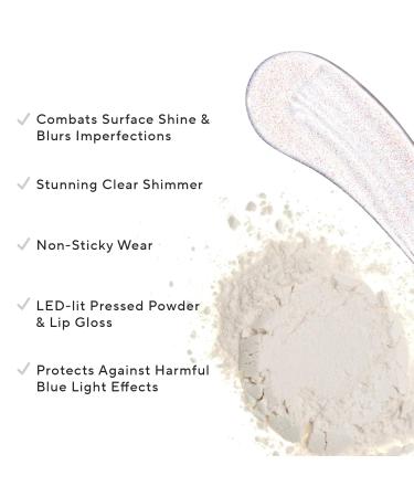 Mirabella Glow Duo Gift Set - LED Lip Gloss & Hyaluronic Powder | Talc-Free Paraben & Gluten Free | International Shipping - Buy Online on GoSupps.com