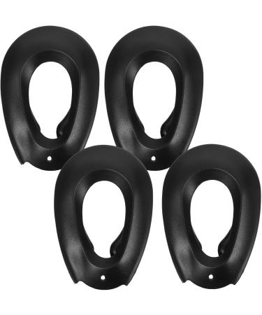 Lurrose 2 Pairs Hair Dye Earmuffs Hair Coloring Ear Covers Salon Ear Muffs Hairdressing Ear Caps Heat Protector for Ears Ear Guard Bathing Accessories Silica Gel Major Hairdressing Tool - Buy Online on GoSupps.com