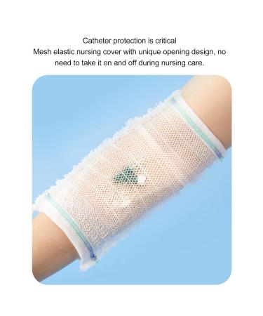 Buy Shipenophy Picc Mesh Breathable Bandage - Elastic Arm Nursing Locking Edges Cover for Catheter Placement - International Shipping Available - Buy Online on GoSupps.com