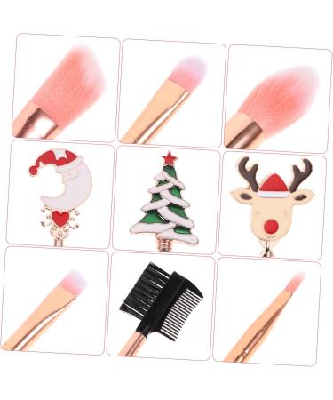 FRCOLOR Xmas Make Up 7 makeup eyeliner professional cosmetic christmas party for women foundation cosmetic face beauty brush Setting Powder elder Metal Christmas - Buy Online on GoSupps.com