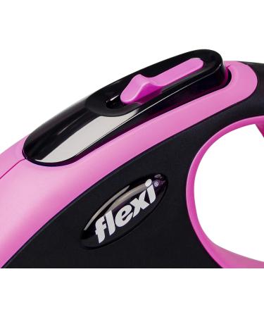 Flexi New Comfort S Rope 8m Pink - Durable Dog Leash for Pets Up to 12kg | International Shipping Available - Buy Online on GoSupps.com