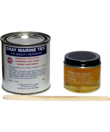 Marine-Tex Epoxy Putty Gray 12 oz Kit - Repair & Restore Marine Surfacesgithub - Buy Online on GoSupps.com