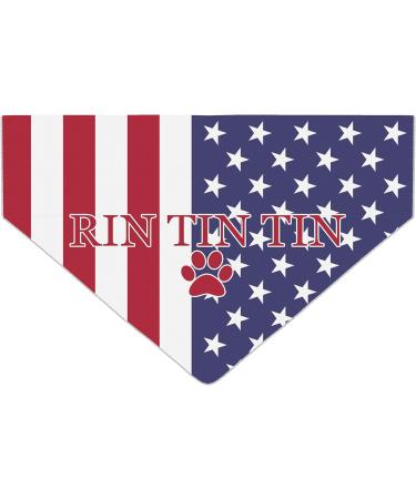 Personalized Dog Hollow - Triangular Collar Cloth for Pets | Football Sports Olympic Games July 4th - USA Flag Design - Buy Online on GoSupps.com