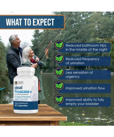 Ideal Prostate Plus: Natural Prostate Relief Supplement for Men with Reishi Mushroom Extract and Key Vitamins (1 Bottle) - Buy Online on GoSupps.com