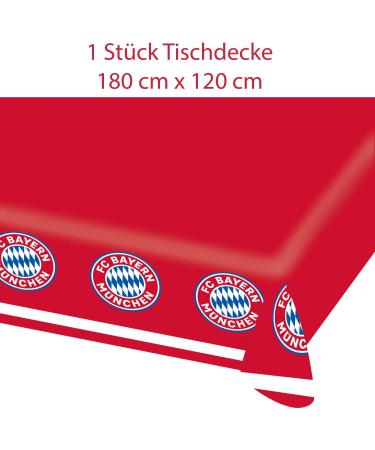 FC Bayern Munich Party Set | XL 34-Piece Football Party Accessories | Perfect for Football Parties & Birthdays - Buy Online on GoSupps.com