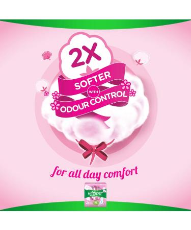 Whisper Ultra Soft Sanitary Pads XL - 7 Napkins | Gentle Protection for Women - Buy Online on GoSupps.com