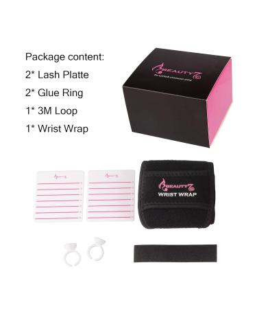 Buy WeiMob Practical Reusable Eyelash Holder - Nylon Velcro Stand for Eyelash Extensions | International Shipping Available - Buy Online on GoSupps.com