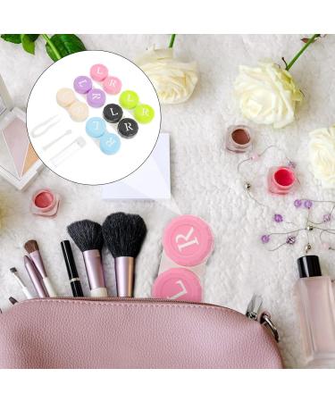 Exceart Colored Contact Lenses Case - Compact Left/Right Holder with Tools for Daily Use - Ideal for Travel & Outdoor - Buy Online on GoSupps.com
