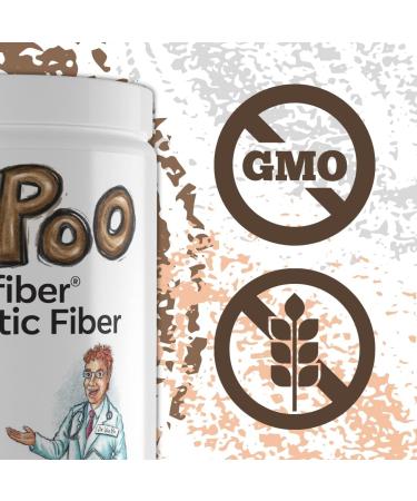 Dr. Poo All-Natural Prebiotic Fiber Supplement - Gut Health for the Whole Family - Gluten Free Vegan Low-FODMAP - 30 Servings - Buy Online on GoSupps.com