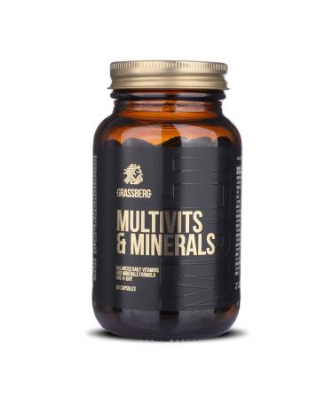 SIA GRASSBERG Grassberg Multivits & Minerals 90 Capsules Unflavoured 90 capsules