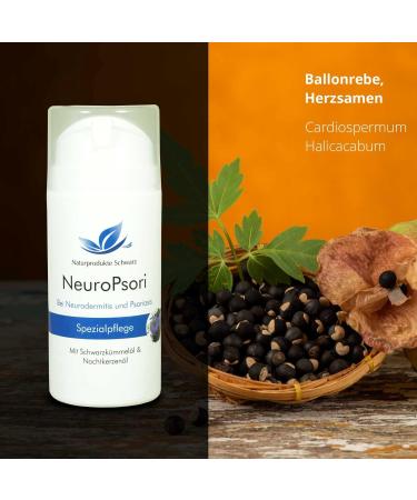 Naturprodukte Schwarz NeuroPsori Cream - Special Care for Psoriasis & Neurodermatitis 100ml | International Shipping - Buy Online on GoSupps.com