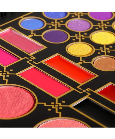 DE LANCI Makeup Palette for Teens - 78 Color Eyeshadow Kit | Perfect Gift Set for Teen Girls & Beginners - Buy Online on GoSupps.com