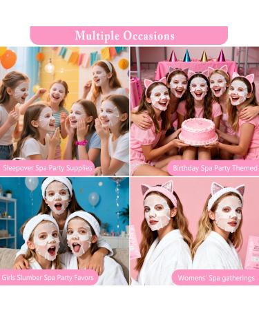 100 PCS Spa Skincare Set for Women Spa Party Favors Supplies Include Face Masks Eye Mask Lip Balm Hand Cream Lip Mask Bulk Gifts Valentines Day Gifts For Her Skincare - Buy Online on GoSupps.com