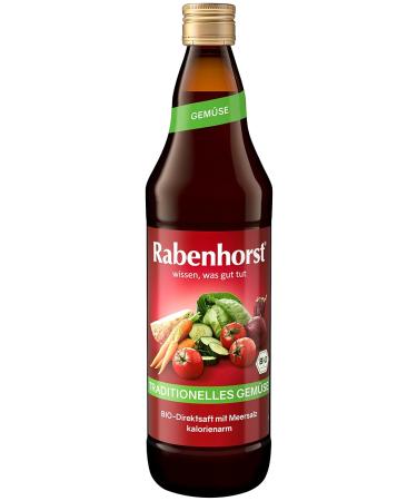 RABENHORST Organic Vegetable Juice Pack of 6 (6 x 700ml) - Premium Quality International Shipping - Buy Online on GoSupps.com