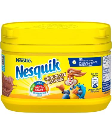 Nesquik Strawberry Chocolate And Banana Flavour Bundle .Enjoy These Classic Flavours With Your Milk | 1X 300G Strawberry Tub 1 X300G Chocolate Tub And 1X300G Banana Flavour Tub Total Of 3 X 300G Tubs - Buy Online on GoSupps.com