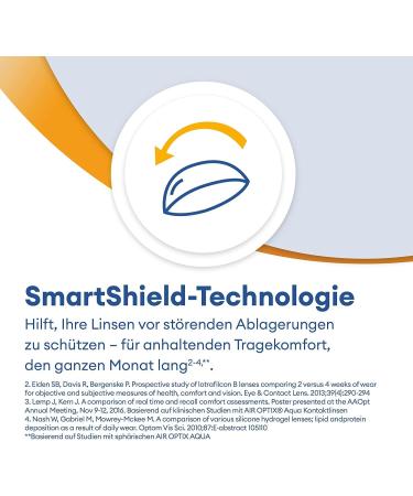 Air Optix Night & Day Aqua Contact Lenses - Soft 3 Pack BC 8.6mm DIA 13.8mm -2.75 Dioptria - International Shipping Available - Buy Online on GoSupps.com