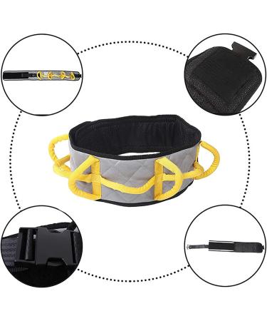 ZZBB Transfer Gait Belt Soft Transfer and Walking Moving Lift Assist Belt Device Tool for Seniors Elderly and Patient with Hand Grips and Quick-Release Buckle - Buy Online on GoSupps.com