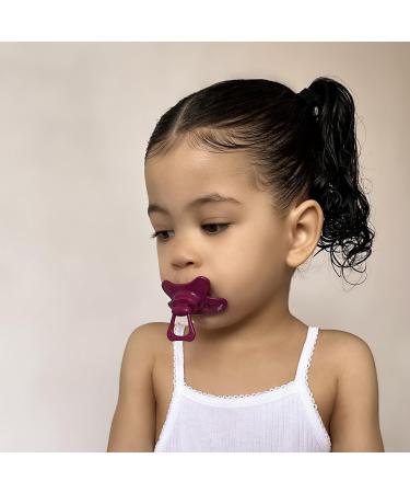 Difrax Natural Pacifier Set for 20+ Months - Purple & Glow in the Dark - 4 Pack - International Shipping - Buy Online on GoSupps.com