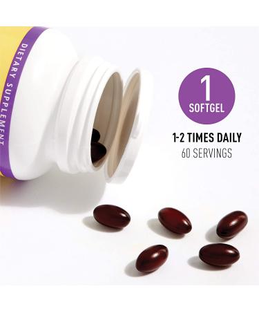 Natural Factors Coenzyme Q10 50mg - 60 Softgels | Supports Heart Health & Energy - Buy Online on GoSupps.com