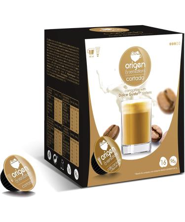  Origen & Sensations Dolce Gusto * compatible capsules Origin & Sensations | 2 x Coup | 2 x Coup Decaffeinated | Total 64 capsules - Buy Online on GoSupps.com
