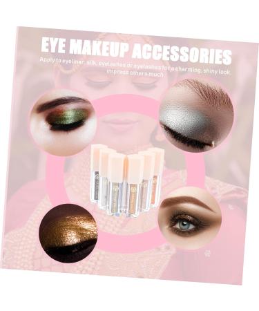 Healvian 6pcs Eye Shadow Set Eye Glitter Metallic Eye Shadow Glitter Eyeshadow Liquid Eyeshadow Highlighter 1 count (Pack of 1) As Shown - Buy Online on GoSupps.com