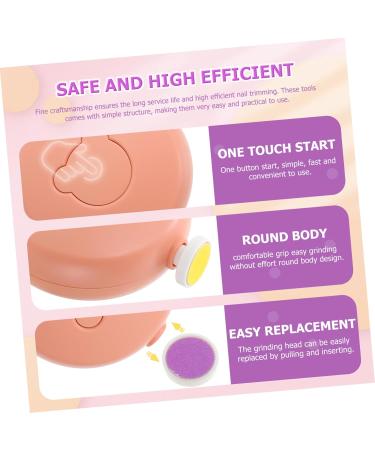 Abaodam 1 Set Nail Nail File Nail Tools Trimmer Safe Polishing Kit Tools for Nail Clipper Pedicure Tool Safe Nail Trimming Tool Manicure Kit Nail Scissors 7X7X3CM Orange - Buy Online on GoSupps.com