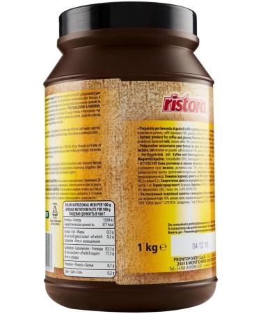  Italian Gourmet E.R. Ristora Caff al Ginseng Instant Coffees with Ginseng Mix for Drinks Breakfast for 50 Cups with Measuring Cup 1 kg Set of 3 - Buy Online on GoSupps.com